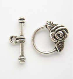 Rose Toggle Clasp